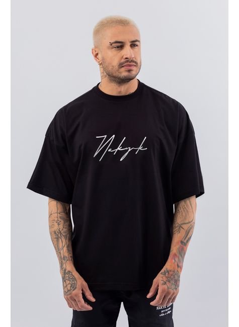 ナガヤン Camiseta Sense Fit Preta