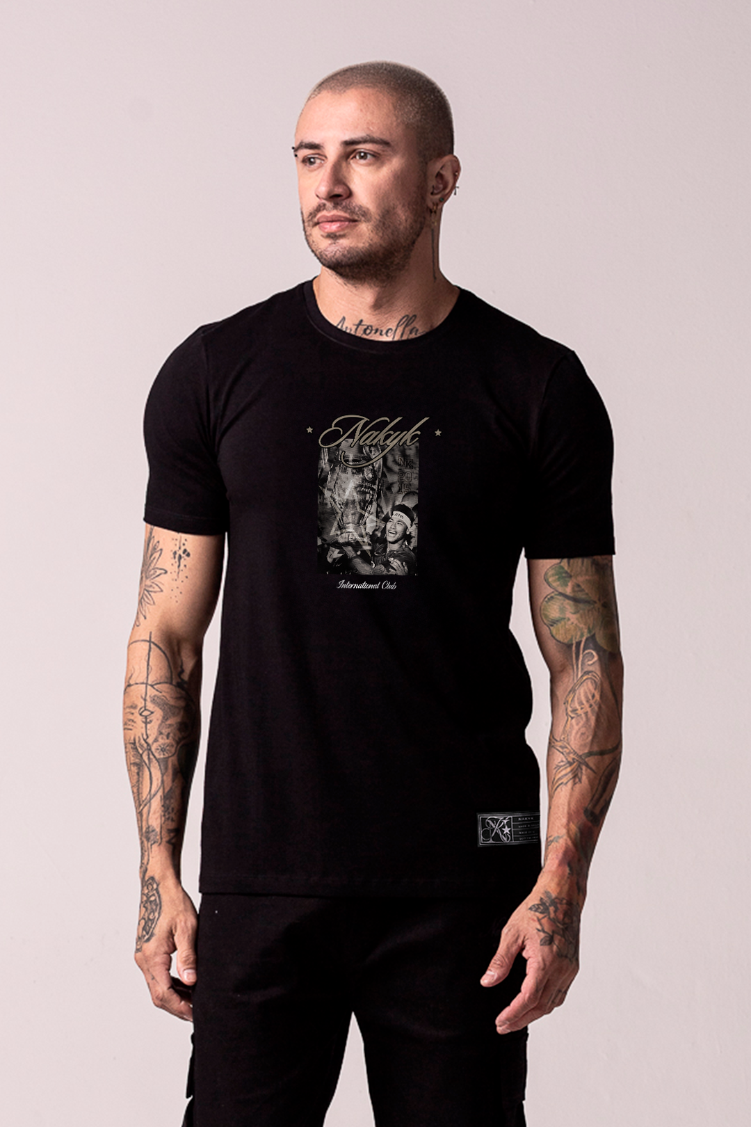 nivelcrack【XL】 Camiseta Glory Fit Preta
