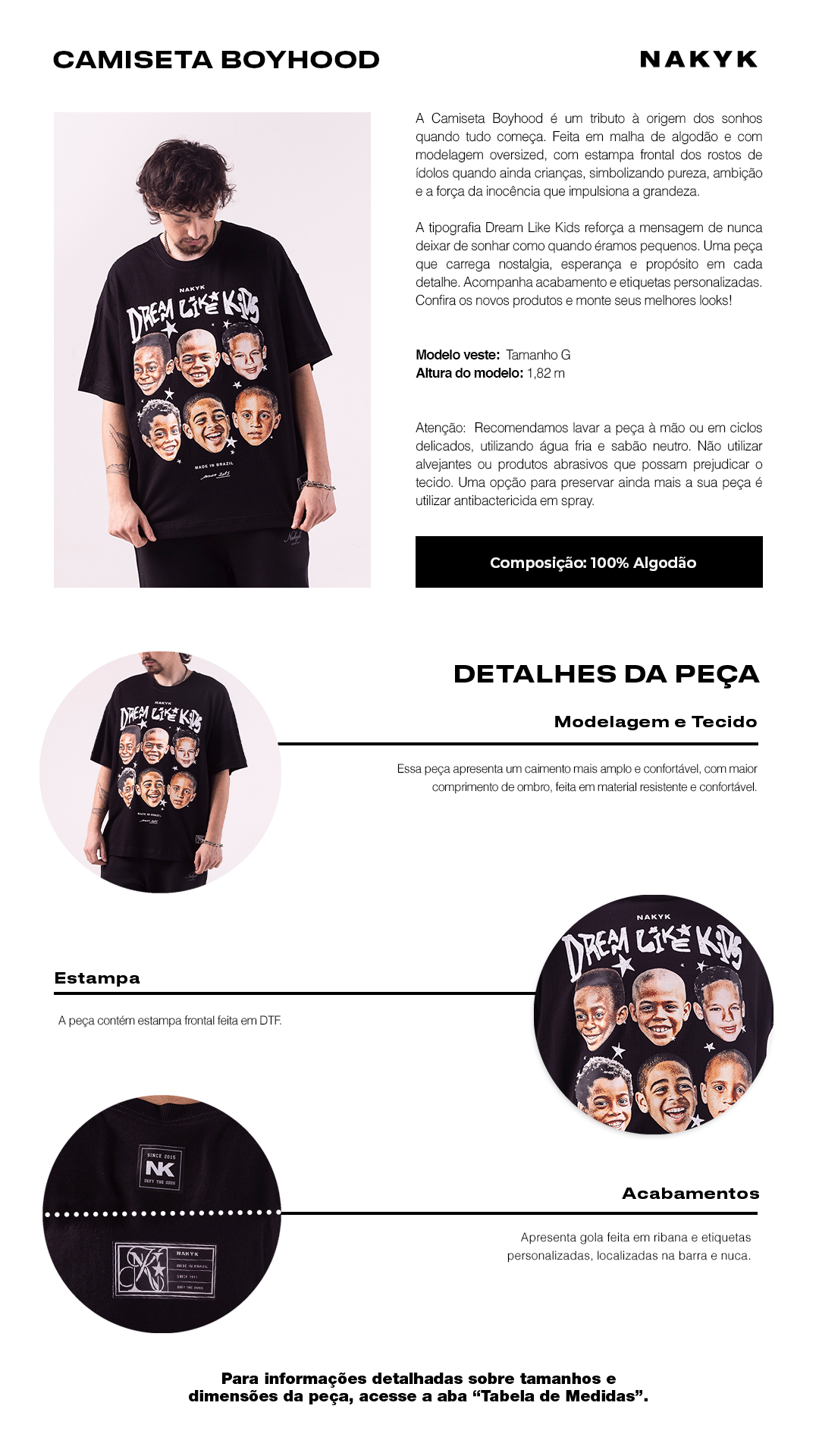 camiseta boyhood preta