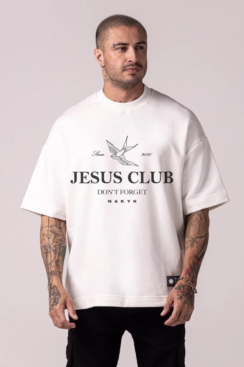 Camiseta Swallow Over Off White