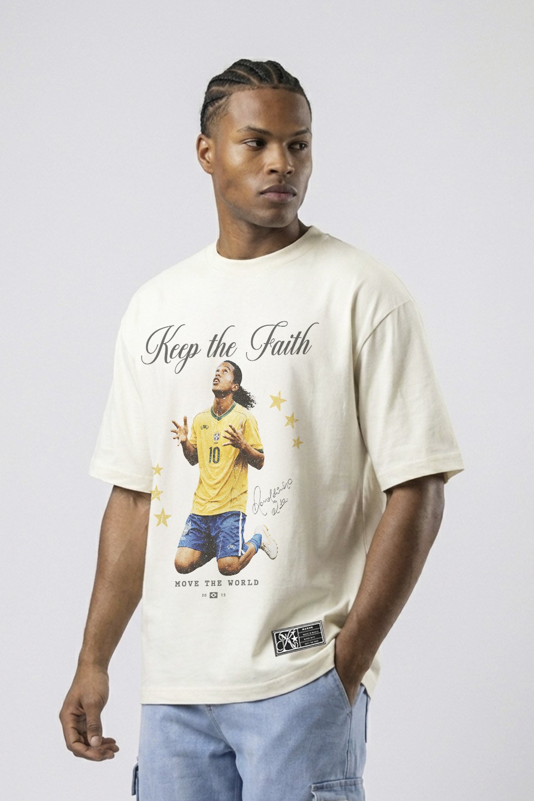 Camiseta The Player Over Off White